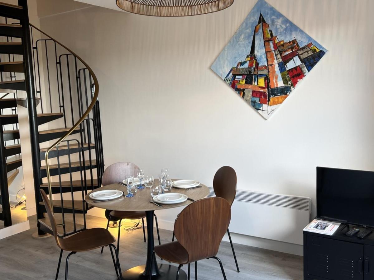 Cabourg : Duplex Renove 2 Pieces, Acces Direct Plage, Fibre, Parking, Cuisine Equipee, 4 Pers. - Fr-1-487-351 Extérieur photo