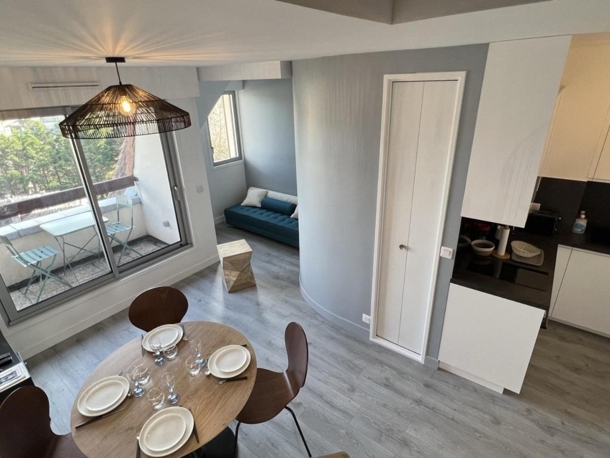 Cabourg : Duplex Renove 2 Pieces, Acces Direct Plage, Fibre, Parking, Cuisine Equipee, 4 Pers. - Fr-1-487-351 Extérieur photo