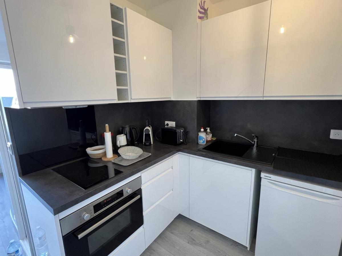 Cabourg : Duplex Renove 2 Pieces, Acces Direct Plage, Fibre, Parking, Cuisine Equipee, 4 Pers. - Fr-1-487-351 Extérieur photo